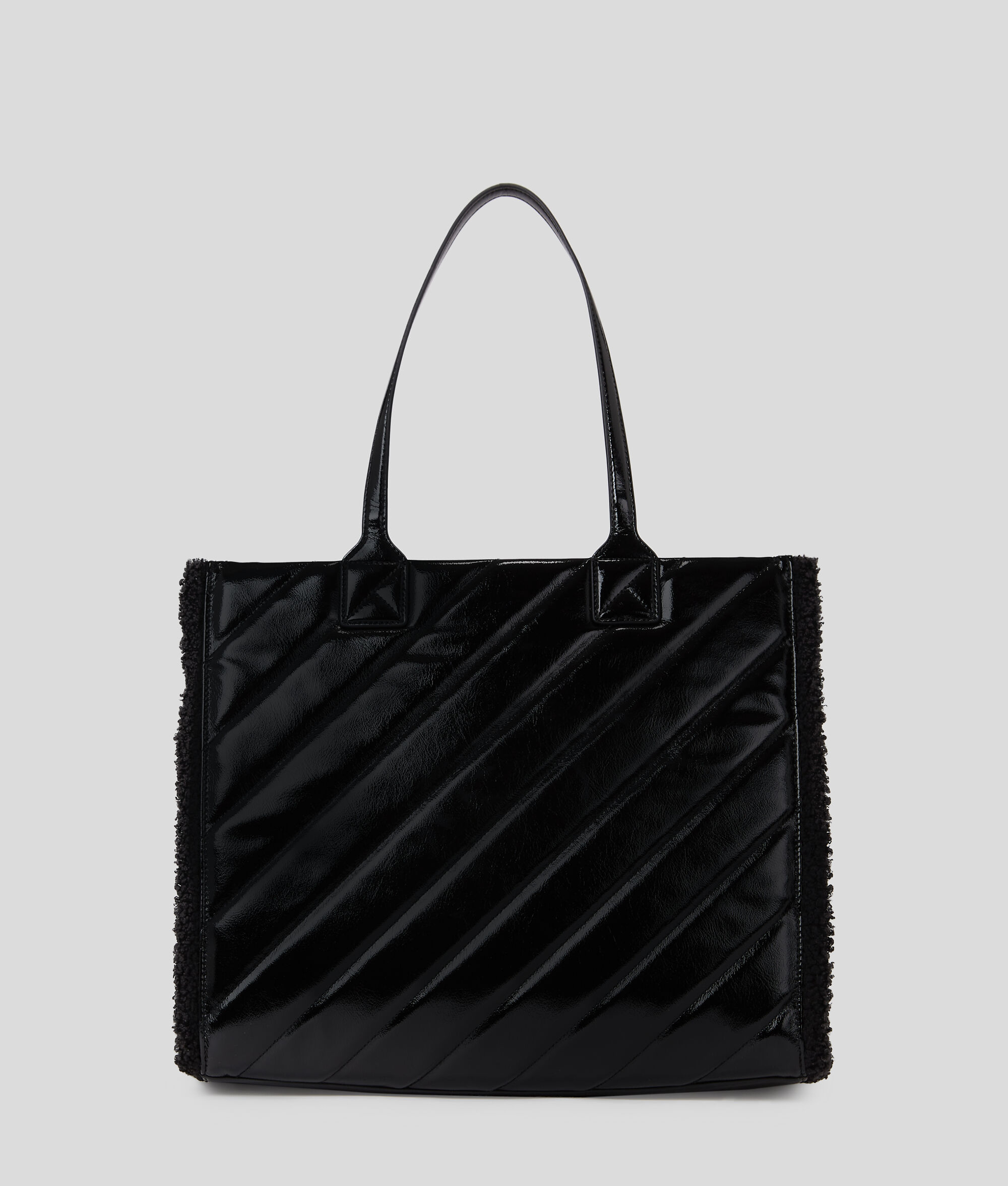 (image for) Secure K/SKUARE LARGE SHEARLING TOTE BAG